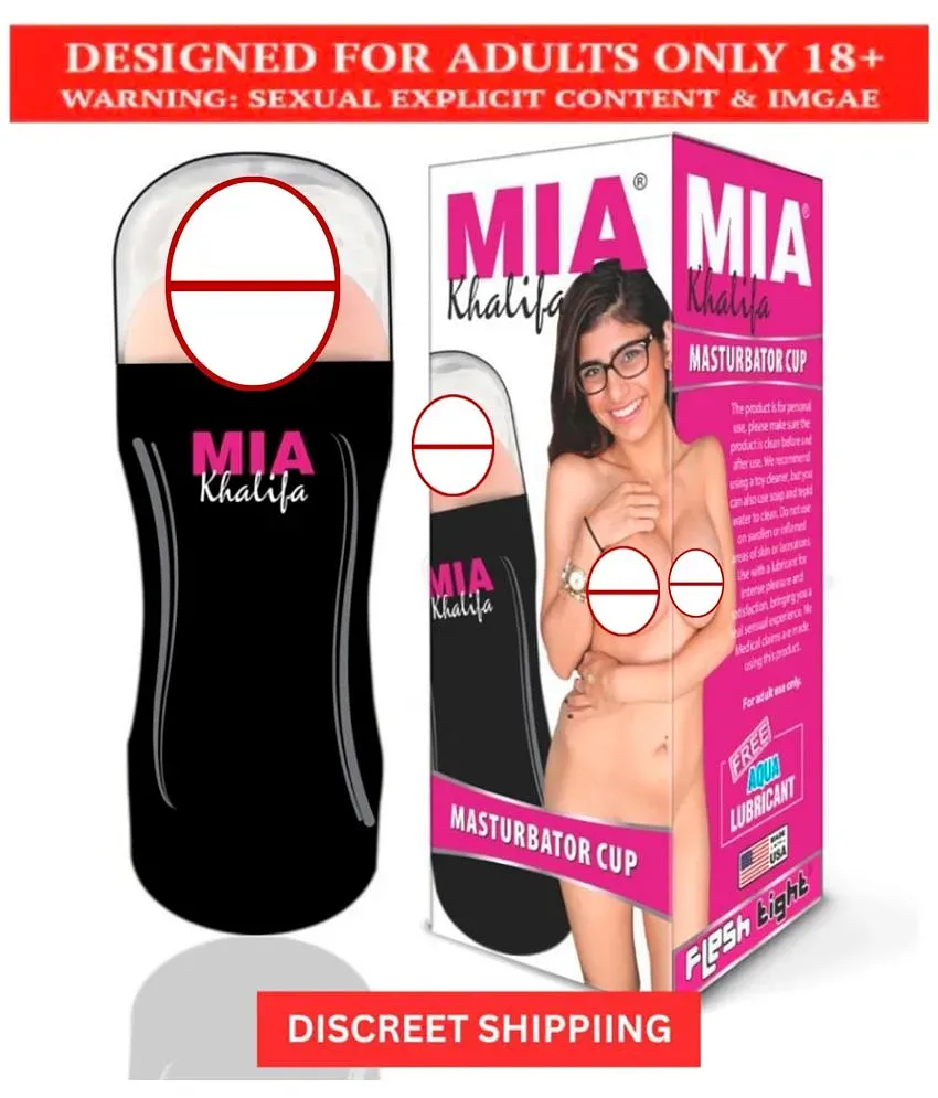 SEX TANTRA PREMIUM MIA KHALIFA MALE POCKET PUSSY MASTURBATOR CUP