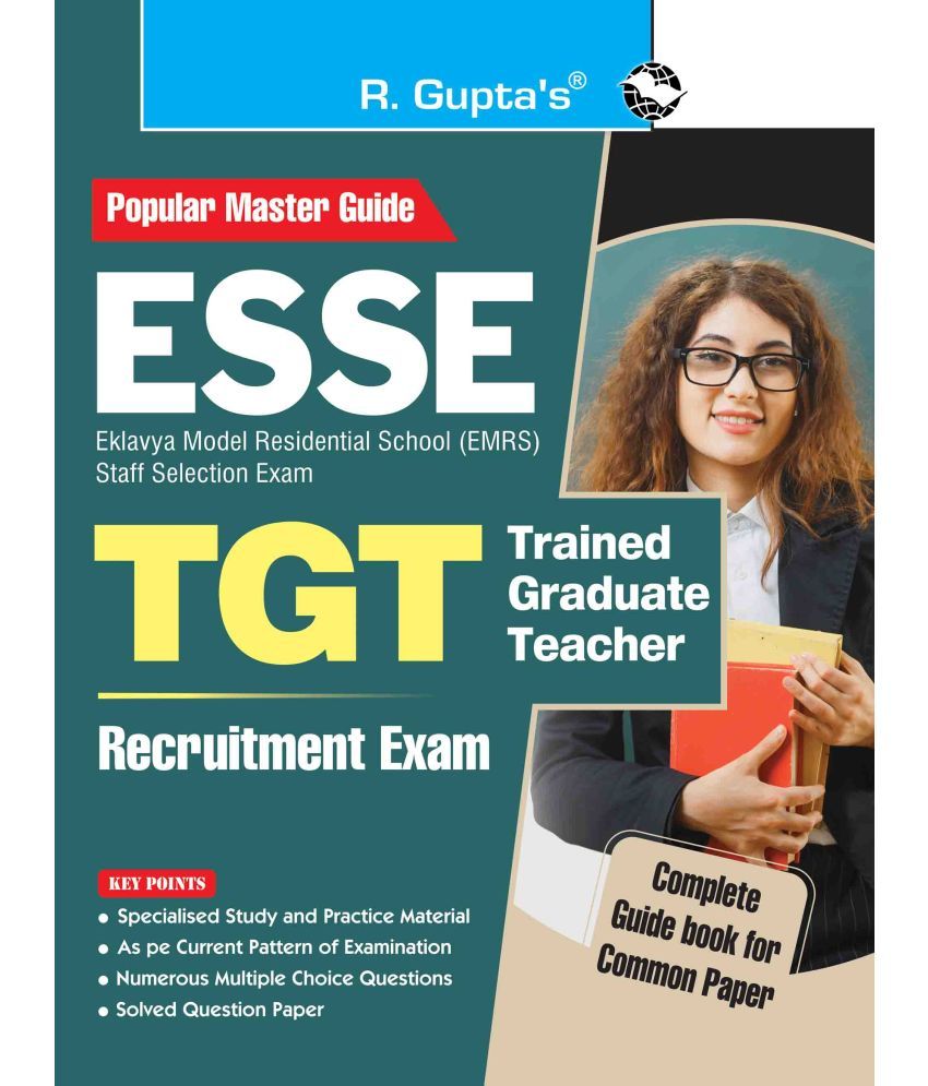     			ESSE : EMRS - TGT Recruitment Exam Guide (For Common Paper)