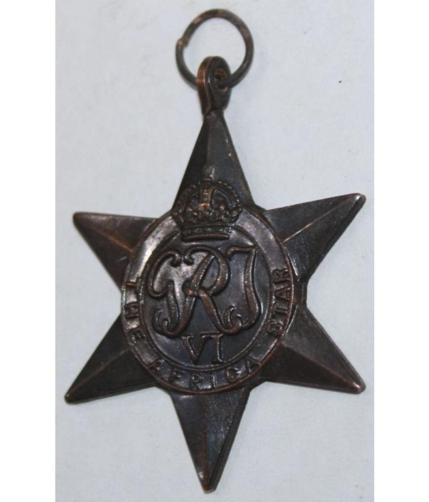     			Luxury - **RARE** World War II - The Africa Star old Medal - Don't Miss Out Numismatic Coins