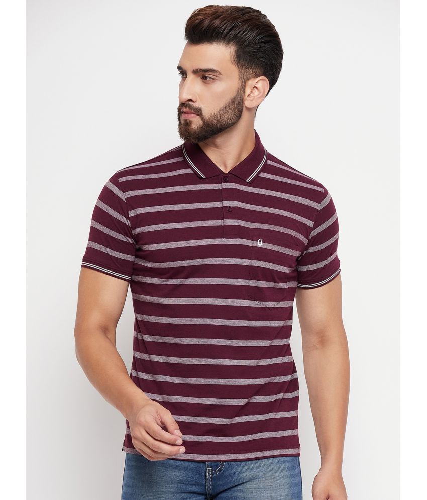     			UNIBERRY - Multicolor Cotton Blend Regular Fit Men's Polo T Shirt ( Pack of 1 )