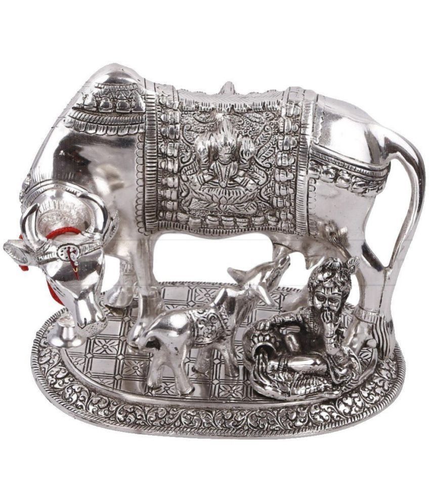     			VARKAUS - Brass Cow and Calf Idol ( 13 cm )