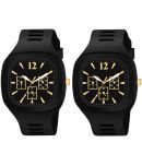 Hala - Black Silicon Analog Men's Watch