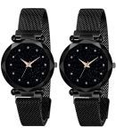 Hala - Black Stainless Steel Analog Womens Watch