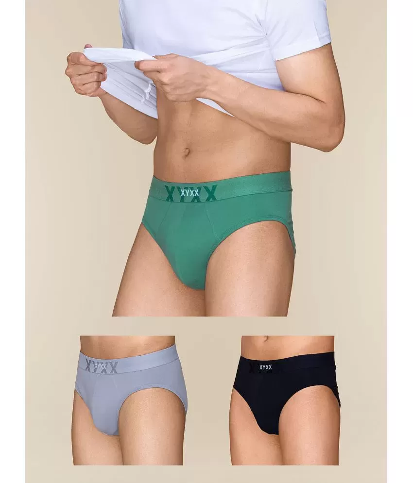 3 Colour Pack XYXX Underwear Mens