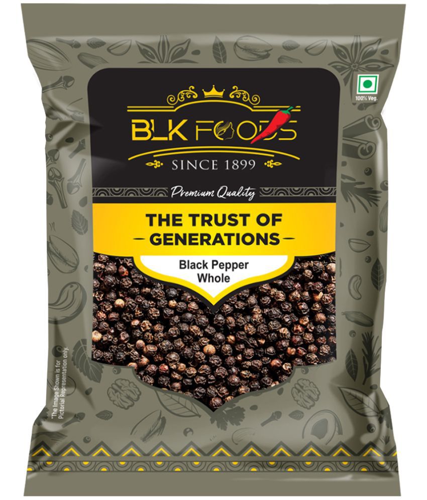     			BLK FOODS _Daily Black Pepper Whole (Kali Mirch Sabut) 400g 400 gm