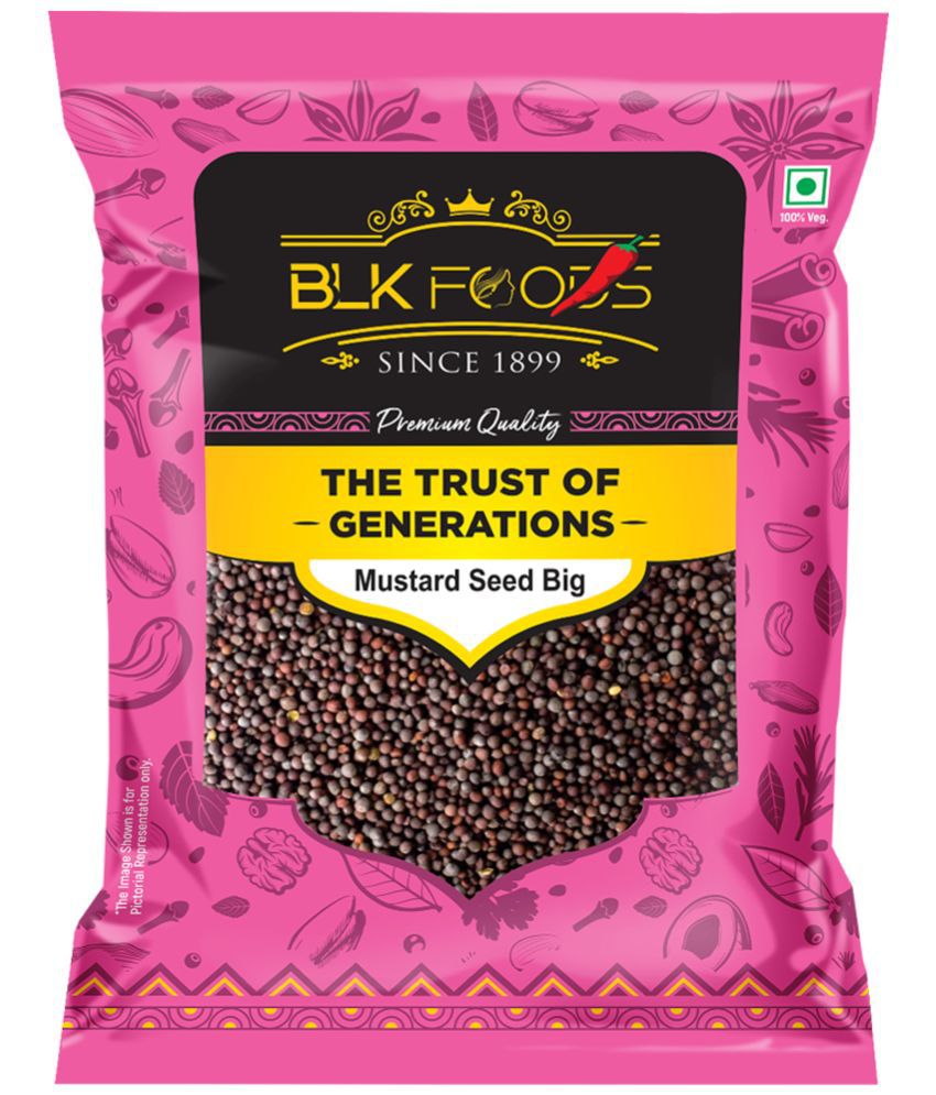     			BLK FOODS _Select Mustard Seed Big (Kali Sarso) 400g 400 gm