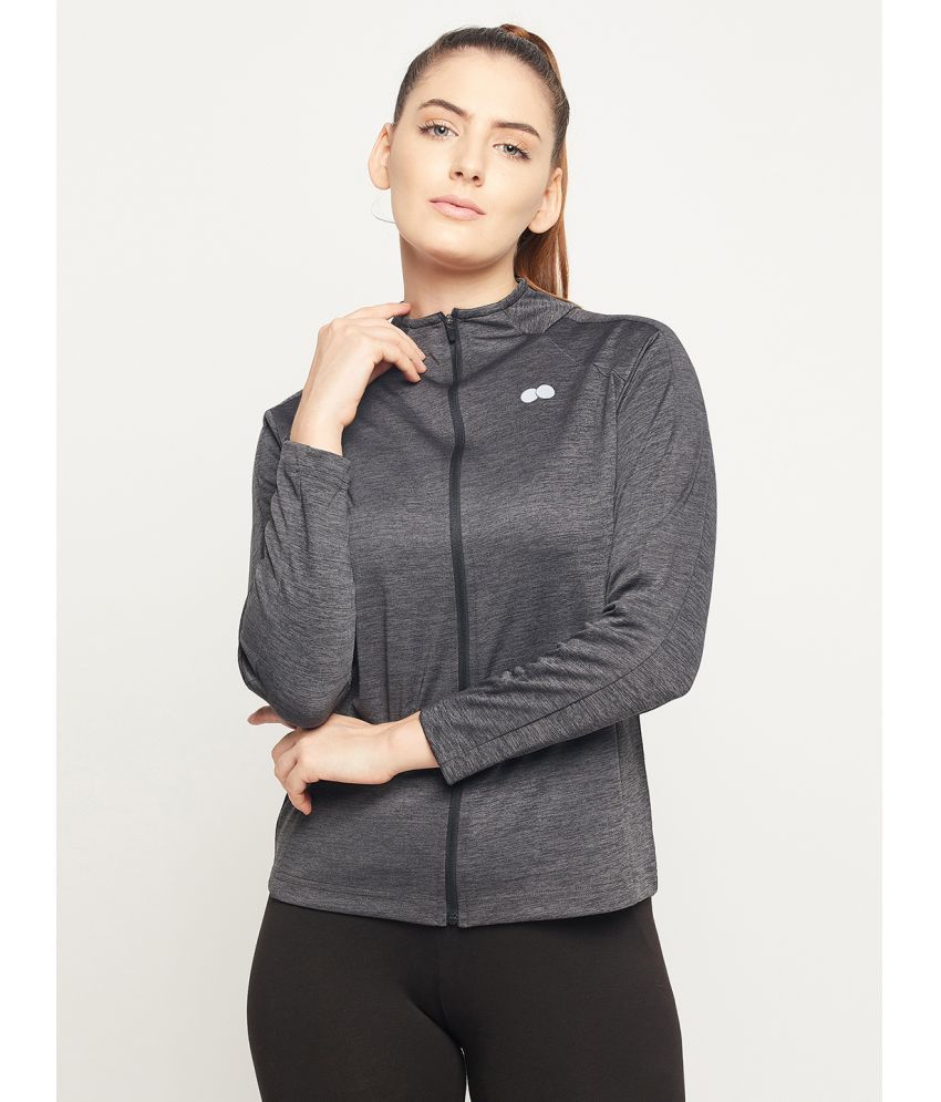     			Clovia - Grey Polyester Women's Jacket