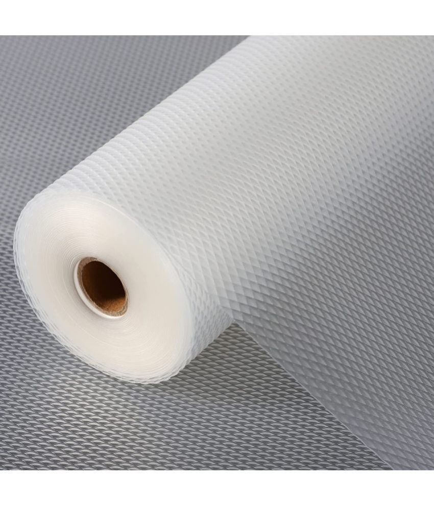     			EASYHOME Multipurpose ( 45 cm X 3 m) EVA Anti-Slip Mat Liners For Bathroom, Kitchen, Fridge & Table Mat- Transparent (45cmx300cm)