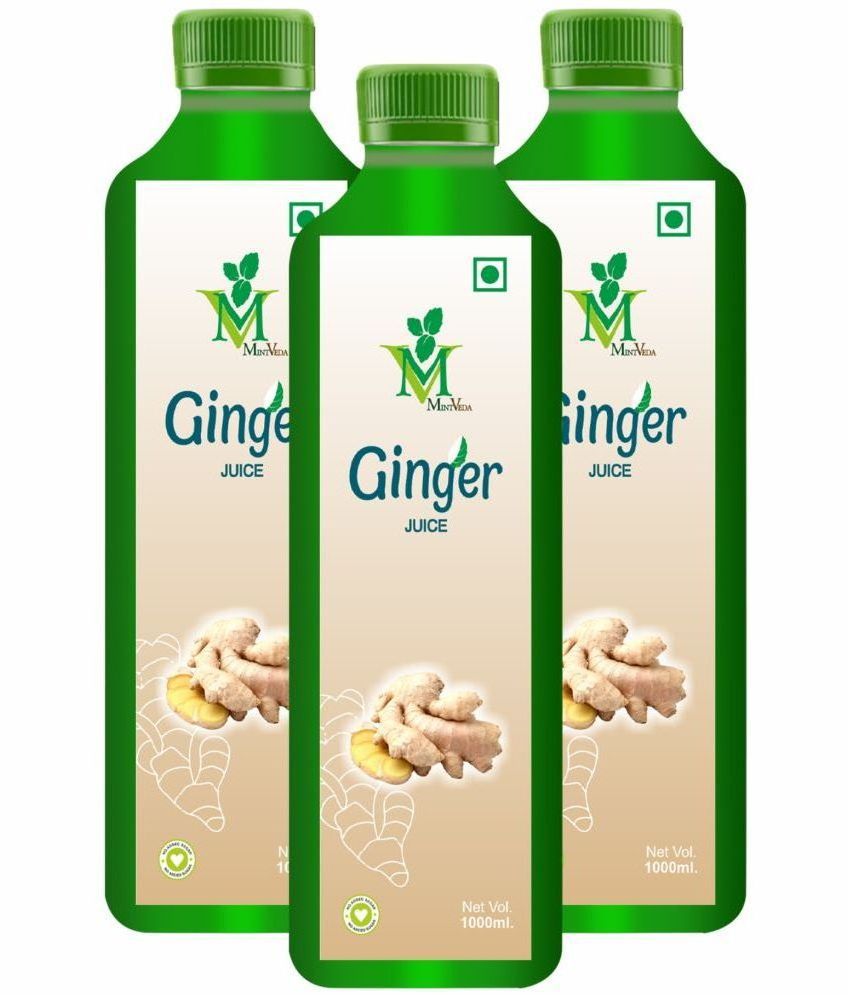     			Ginger sugar free Juice Pack of 3 - 1000ml