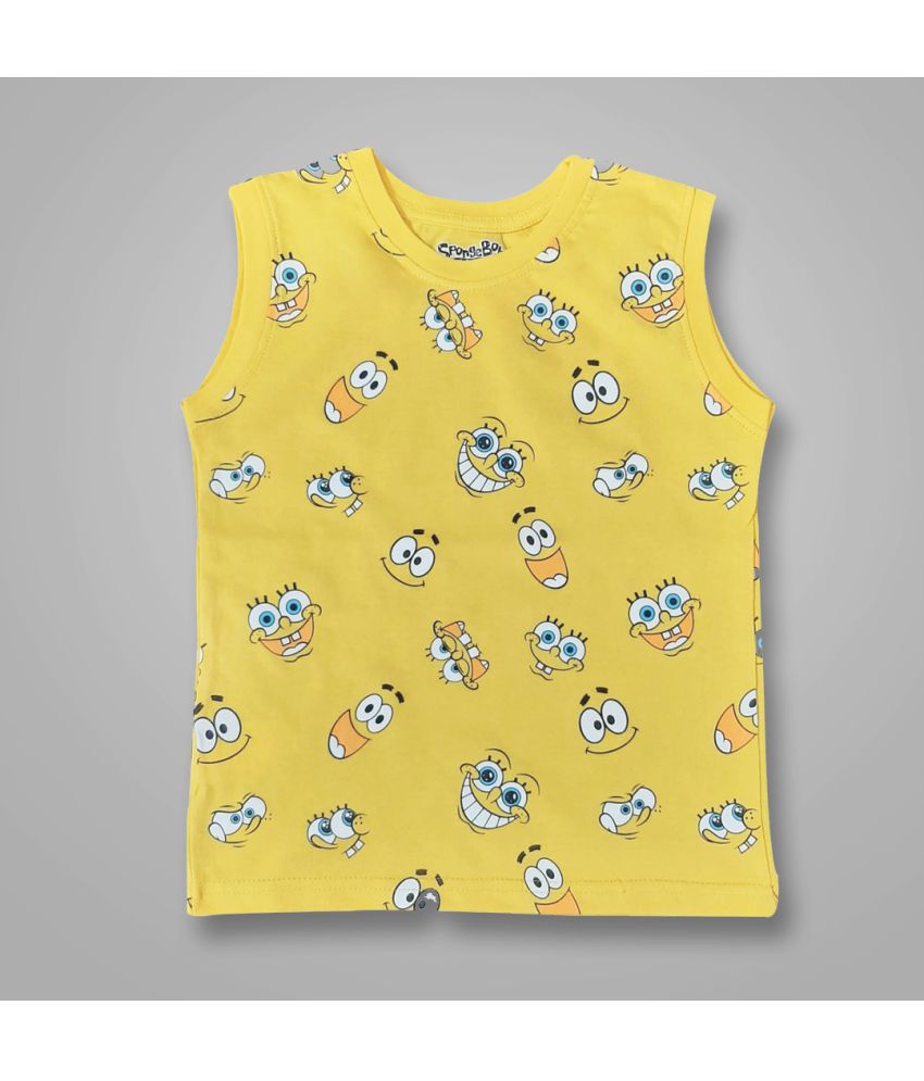     			MINUTE MIRTH - Yellow Baby Boy T-Shirt ( Pack of 1 )