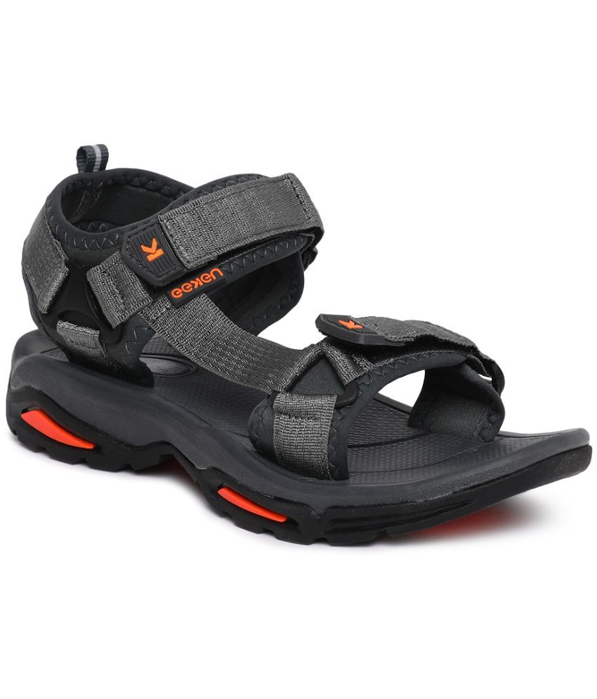    			Paragon - Grey Men's Floater Sandals