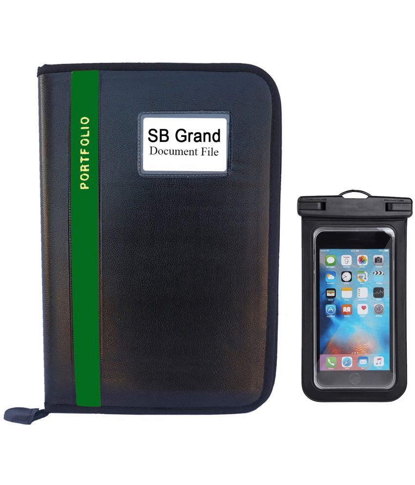     			Sb Grand - Green Document Bag ( Pack of 2 )