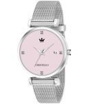 Crestello - Silver Metal Analog Womens Watch