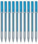 FLAIR Yolo Ball Pen Box Pack | 0.6 mm Tip Size | Light Weight Sleek Body With Smooth Performance | Low-Viscosity Ink For Smudge Free Writing | Blue Ink, Set Of 10 Ball Pens x Pack Of 3