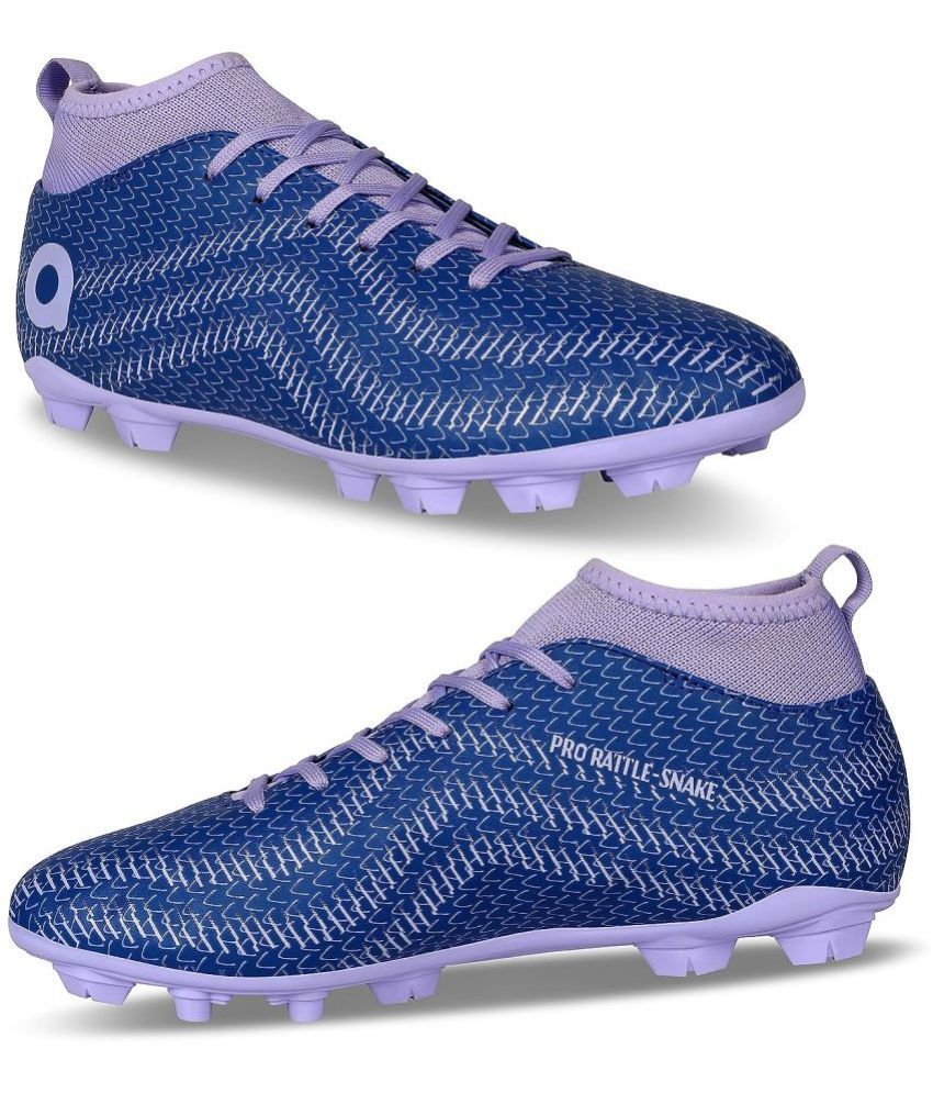     			Aivin Rattle Snake Blue Football Shoes