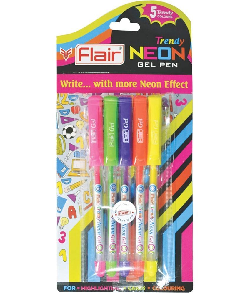     			FLAIR Milano Designer Ball Pen Box Pack | Metal Body With Stylish Design | Retractable Mechanism For Smudge Free Writing | Durable, Refillable Pen | Blue Ink, Pack of 3