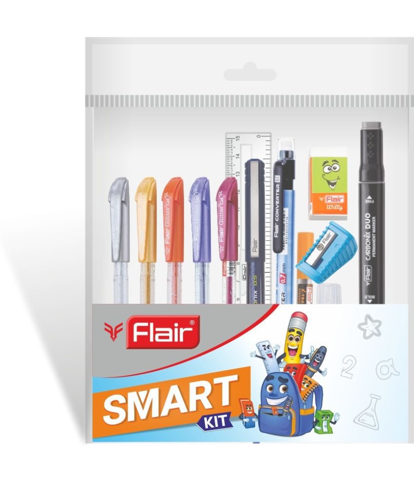     			Flair Creative Series Smart Kit Set | Writing Kit for Gifting | Gift Set for Kids | Stationery kit | School Kit | Pack of 1