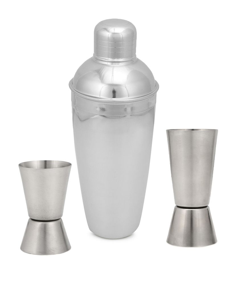     			Stainless Steel Shakers 500 ml Silver