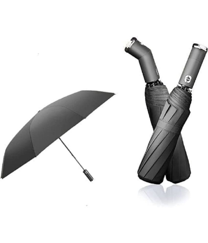     			NAMRA Black 2 Fold Umbrella