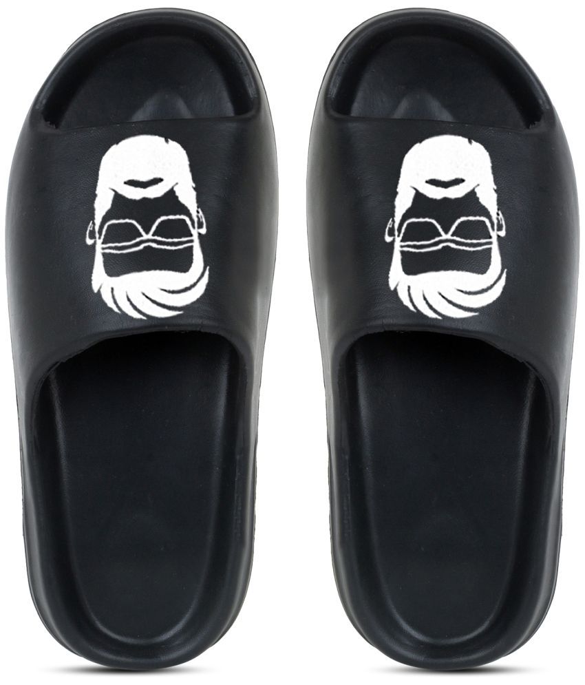     			Pampy Angel - Black Men's Slide Flip flop