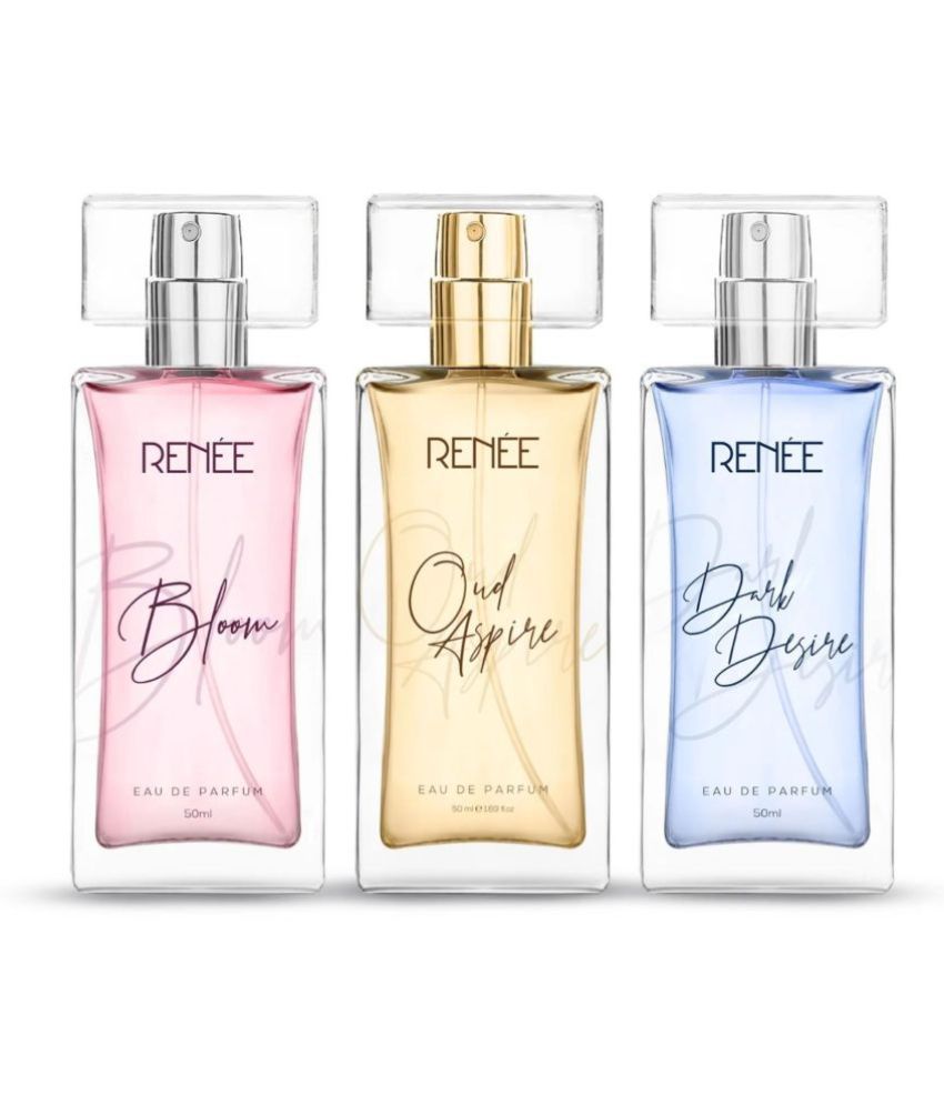     			RENEE Eau De Parfum Premium Fragrance Set - Bloom, Dark Desire & OUD, 50ml each
