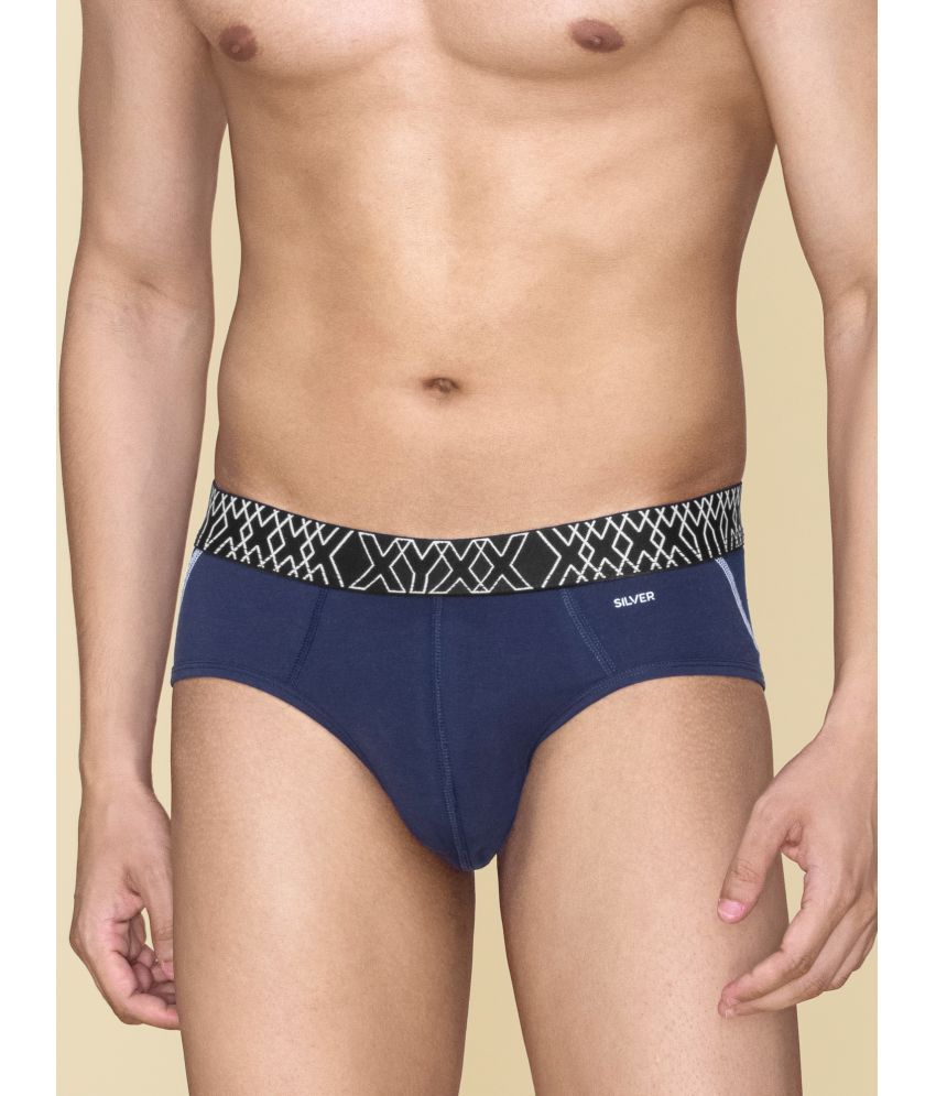     			XYXX Cotton Men's Briefs ( Navy Blue )