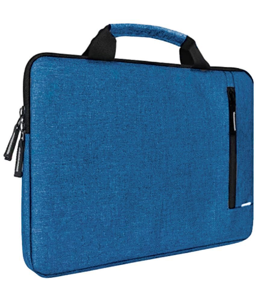     			krishiv Blue Laptop Sleeves