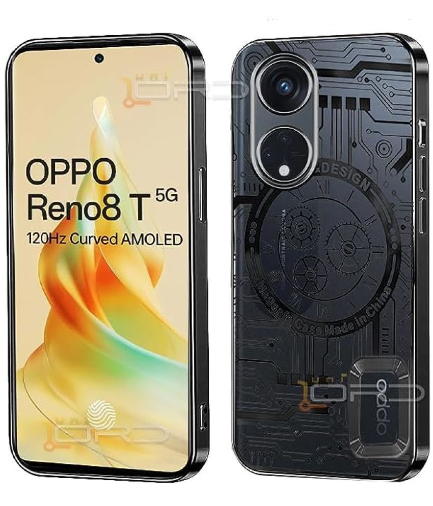     			Doyen Creations - Plain Cases Compatible For Silicon Oppo Reno 8T 5g ( Pack of 1 )