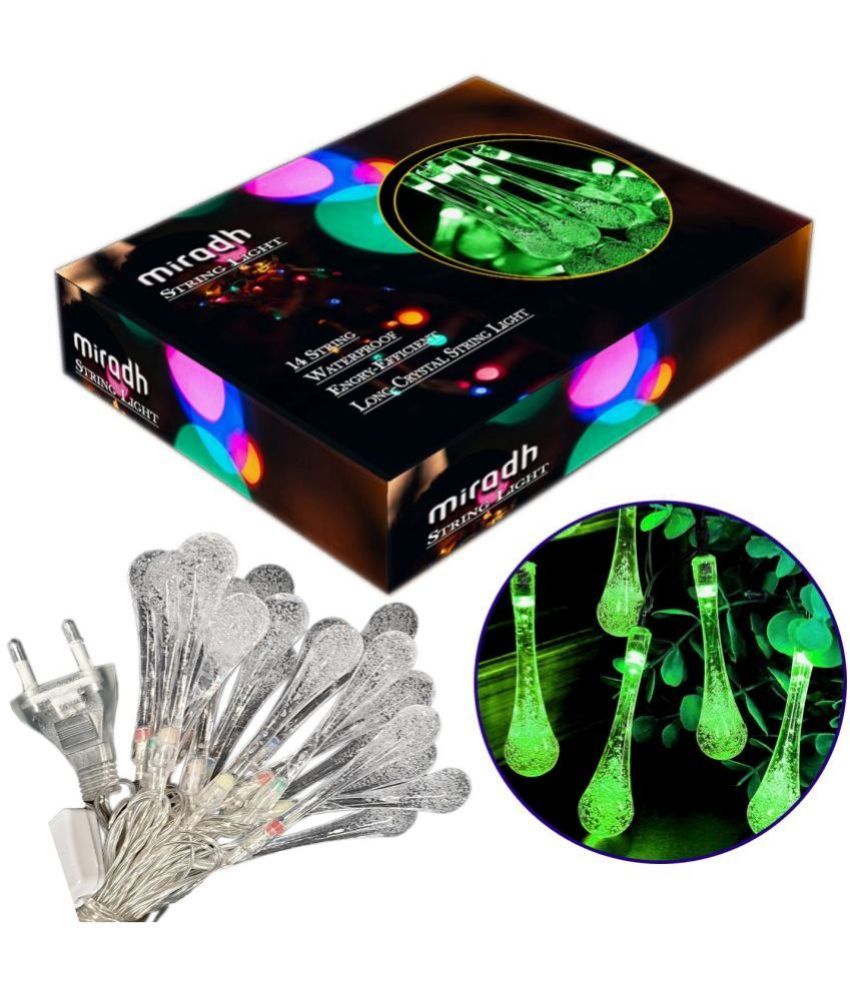     			MIRADH - Green 3Mtr String Light ( Pack of 1 )