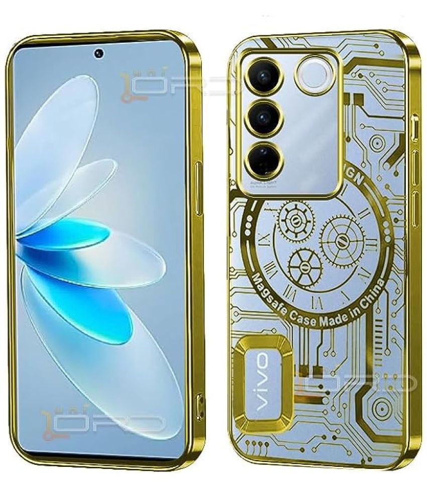    			Megha Star - Plain Cases Compatible For Silicon Vivo V27 Pro ( Pack of 1 )