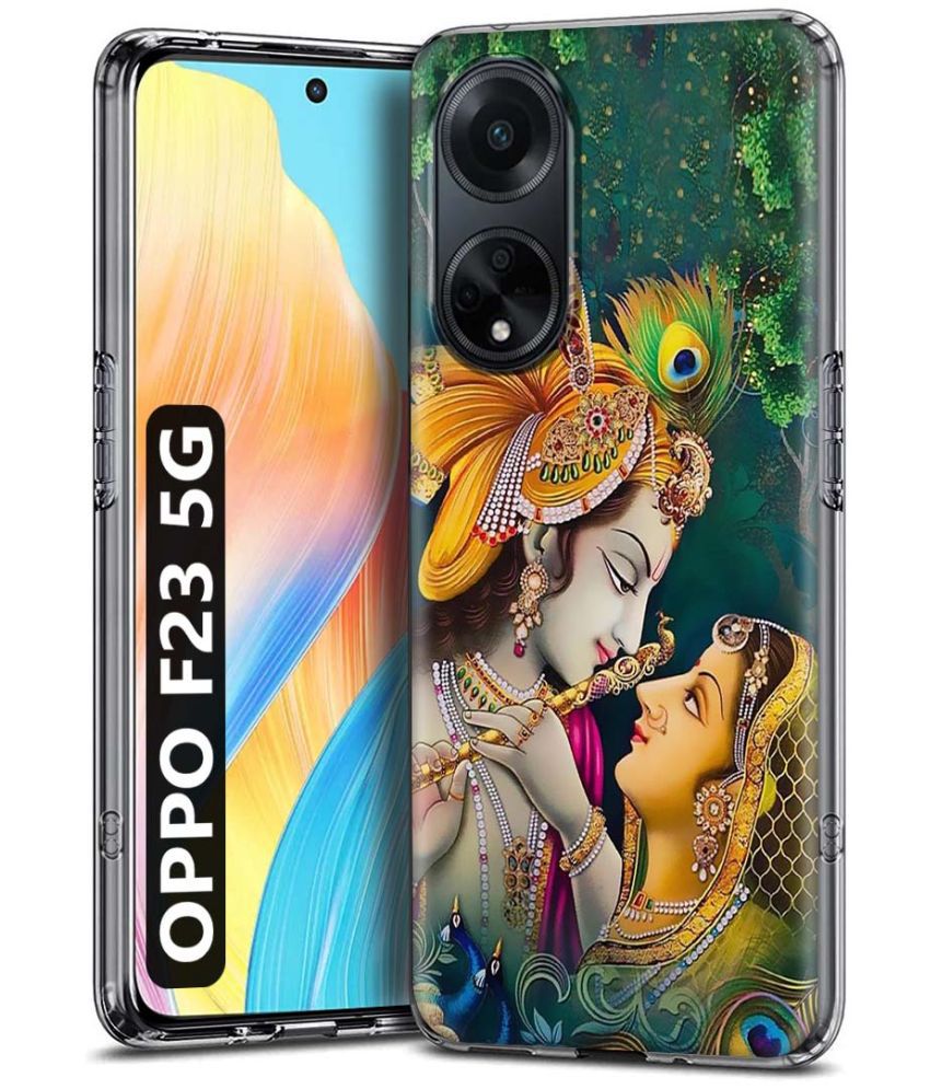     			NBOX - Multicolor Printed Back Cover Silicon Compatible For Oppo F23 5G ( Pack of 1 )