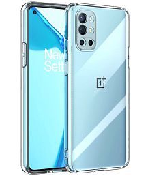 NBOX - Silicon Soft cases Compatible For TPU Glossy Cases OnePlus 9R ( Pack of 1 )