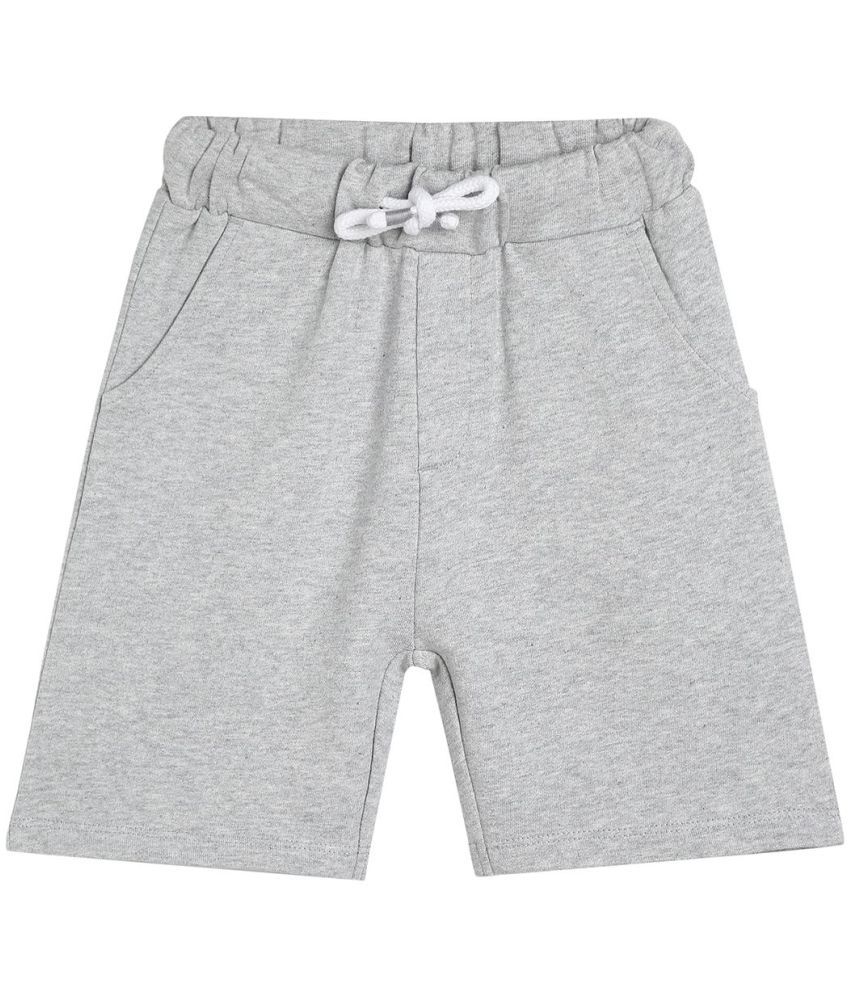     			MINI KLUB - Grey Cotton Boys Shorts ( Pack of 1 )