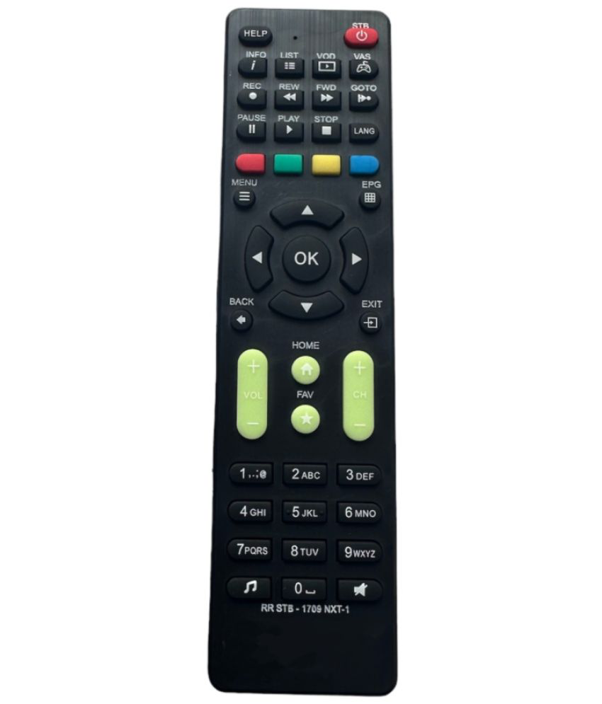     			Upix HD (With Recording) DTH Remote Compatible with NXT Digital Set Top Box