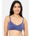 Amante Cotton Non Padded Women's Everyday Bra ( Blue )