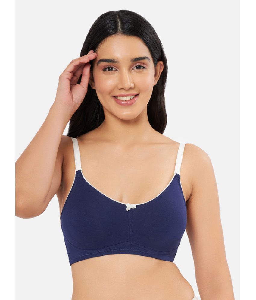     			Amante - Blue Cotton Non Padded Women's T-Shirt Bra ( Pack of 1 )