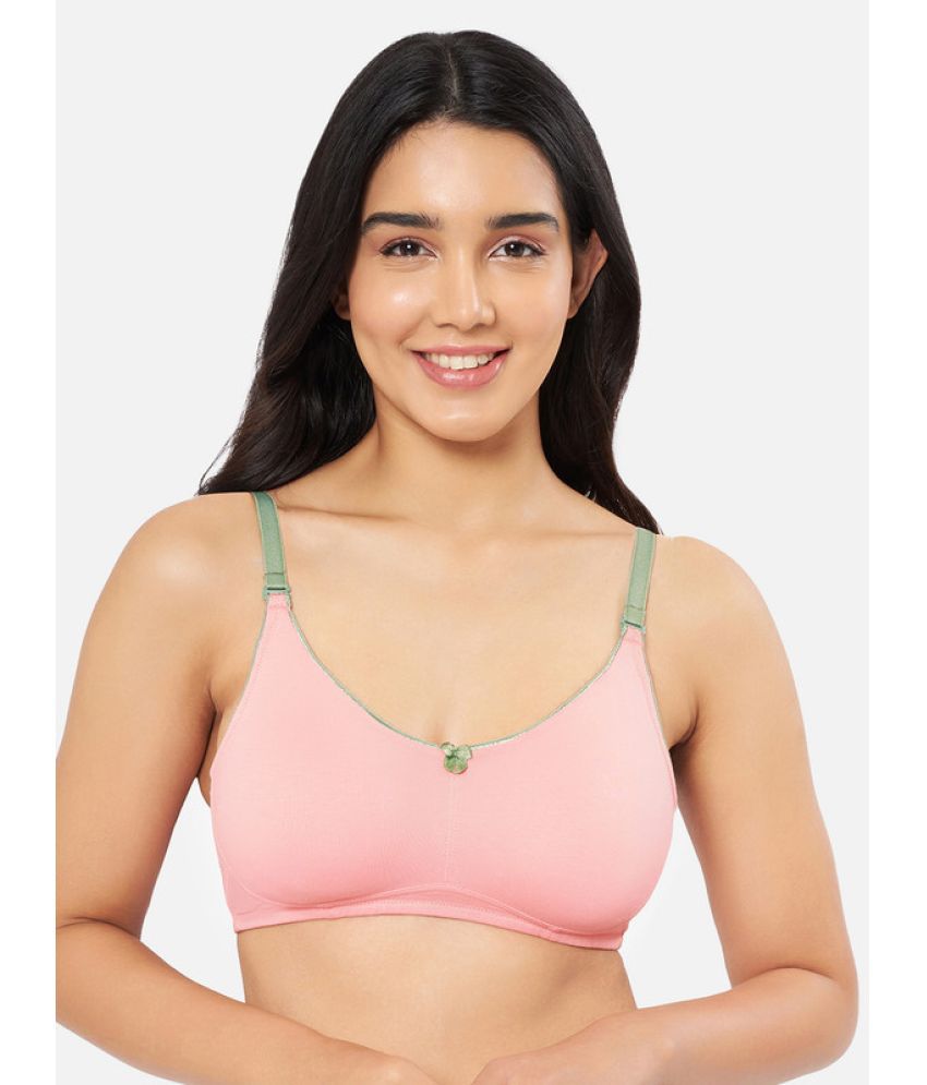     			Amante - Pink Cotton Non Padded Women's T-Shirt Bra ( Pack of 1 )