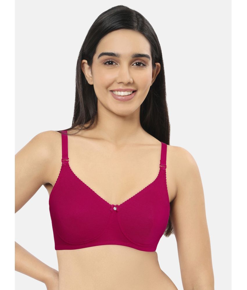     			Amante Cotton Non Padded Women's Everyday Bra ( Pink )