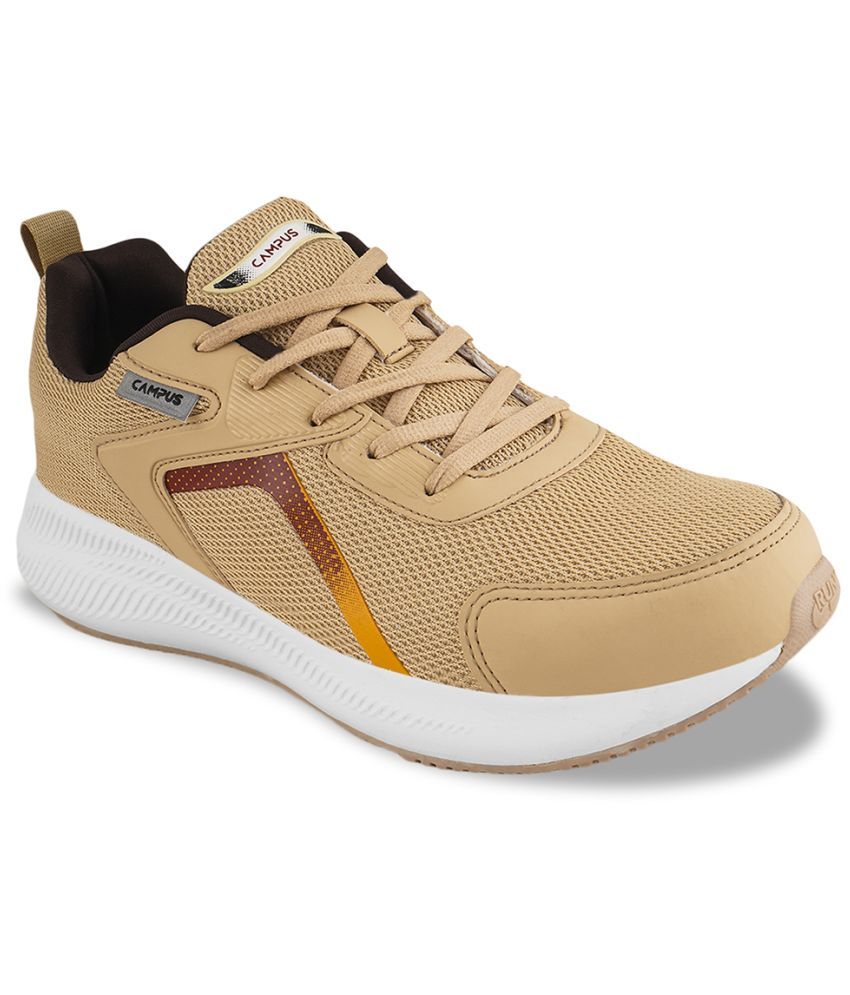     			Campus - GROOV Beige Men's Sports Running Shoes