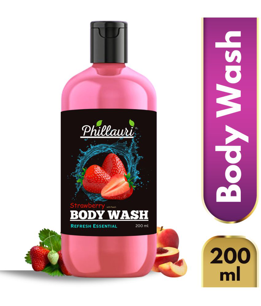     			Phillauri Strawberry bodywash Nourishing Shower Gel 200 mL