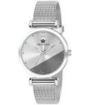 Crestello - Silver Metal Analog Womens Watch