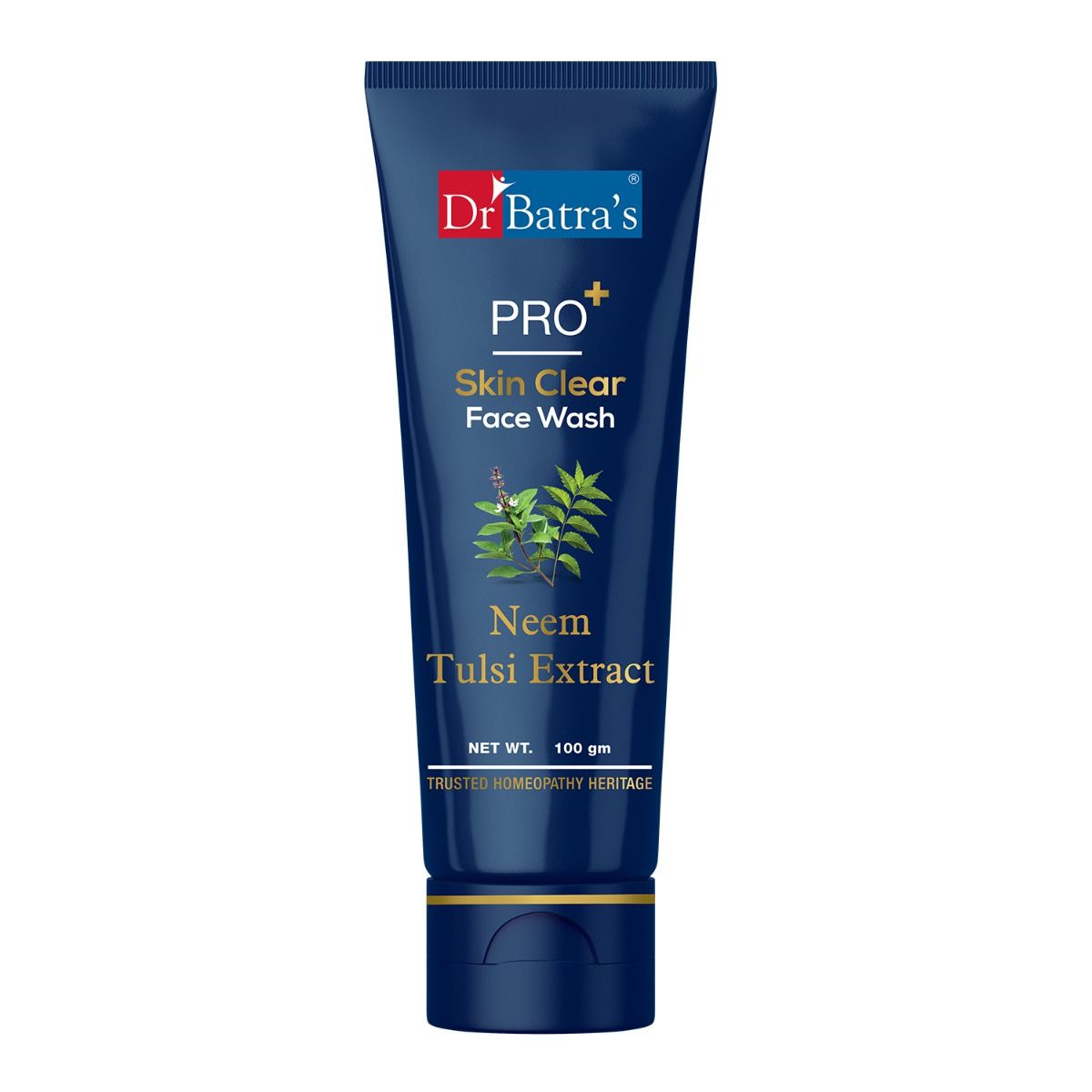     			Dr Batra's PRO +Skin Clear Face wash 100 gm |Enriched WithTulsi|Neem|Aloe Vera Juice Gel Extracts| Face Wash for Clear Skin 100g