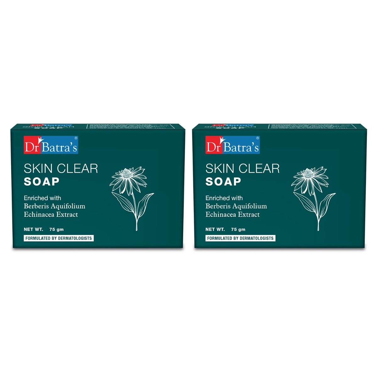     			Dr Batra's Skin Clear Soap 75 gm (Pack of 2)
