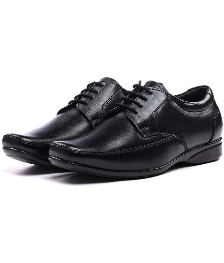     			ITALIAN ELEGANZA - Black Men's Derby Formal Shoes