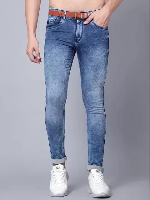 Slim jeans Mugler Blue size 36 FR in Denim - Jeans - 34269301