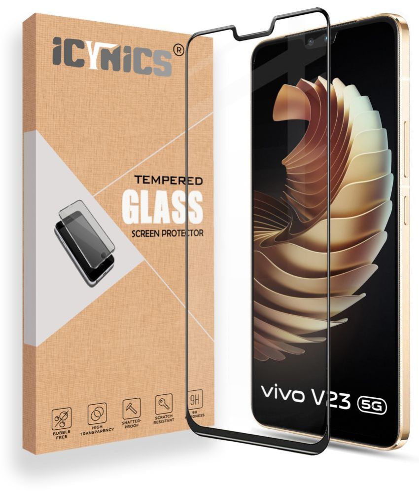     			Icynics - Tempered Glass Compatible For Vivo V23 5G ( Pack of 1 )