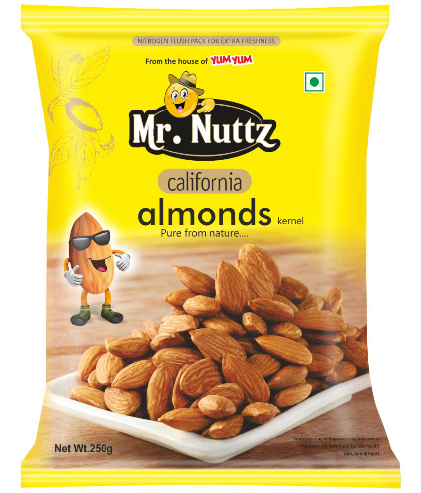     			Mr. Nuttz Premium California Almonds Badam 250gm