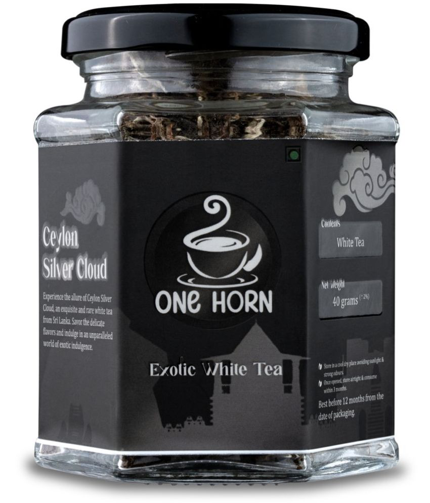     			One Horn White Tea Loose Leaf 40 gm