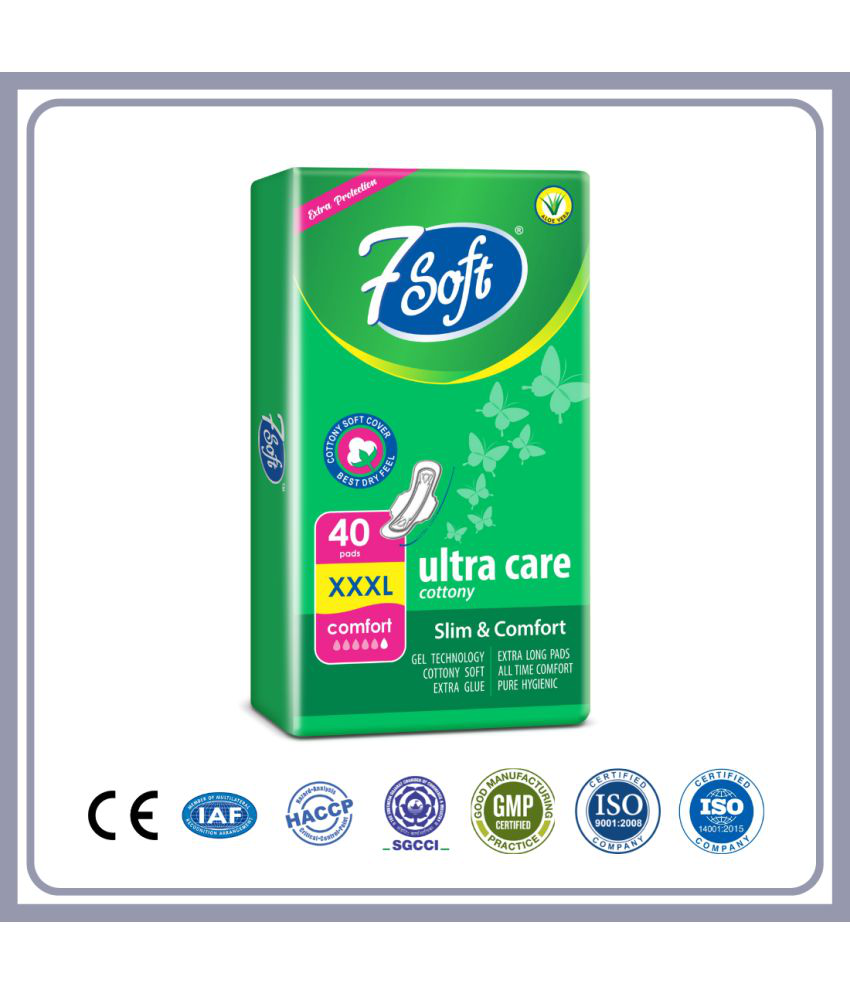     			7 Soft - Cottony Large Regular Sanitary Pad