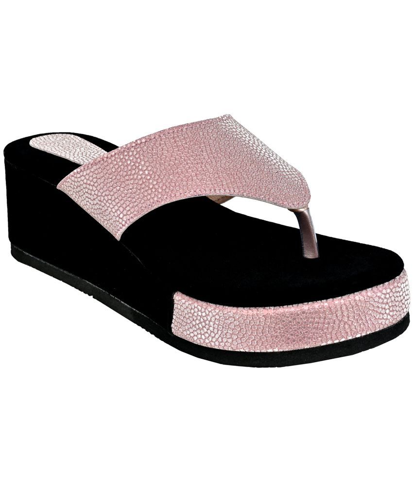     			Altek - Pink Women's Slip On Heels
